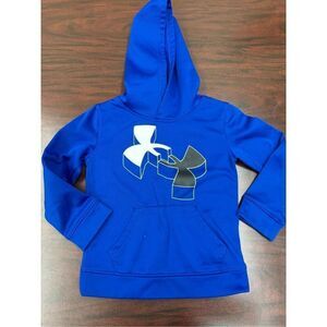 Under Armour Boys Size 4 Blue Hoodie